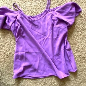 Shein purple top